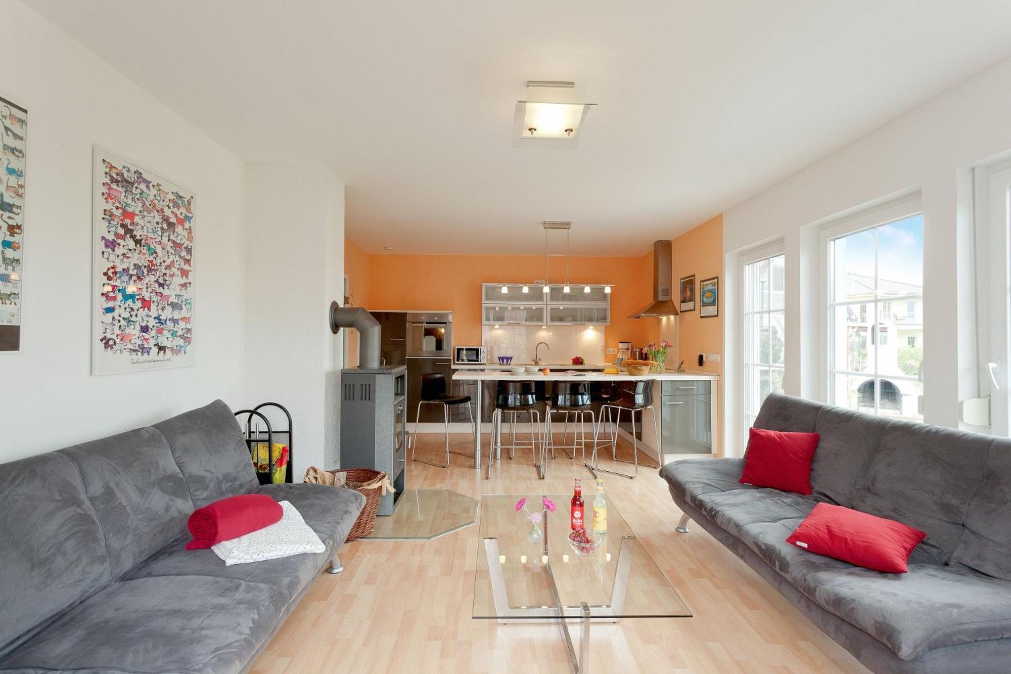 Fh Das Blaue Haus Am Peenestrom Peenemunde Bagian luar foto