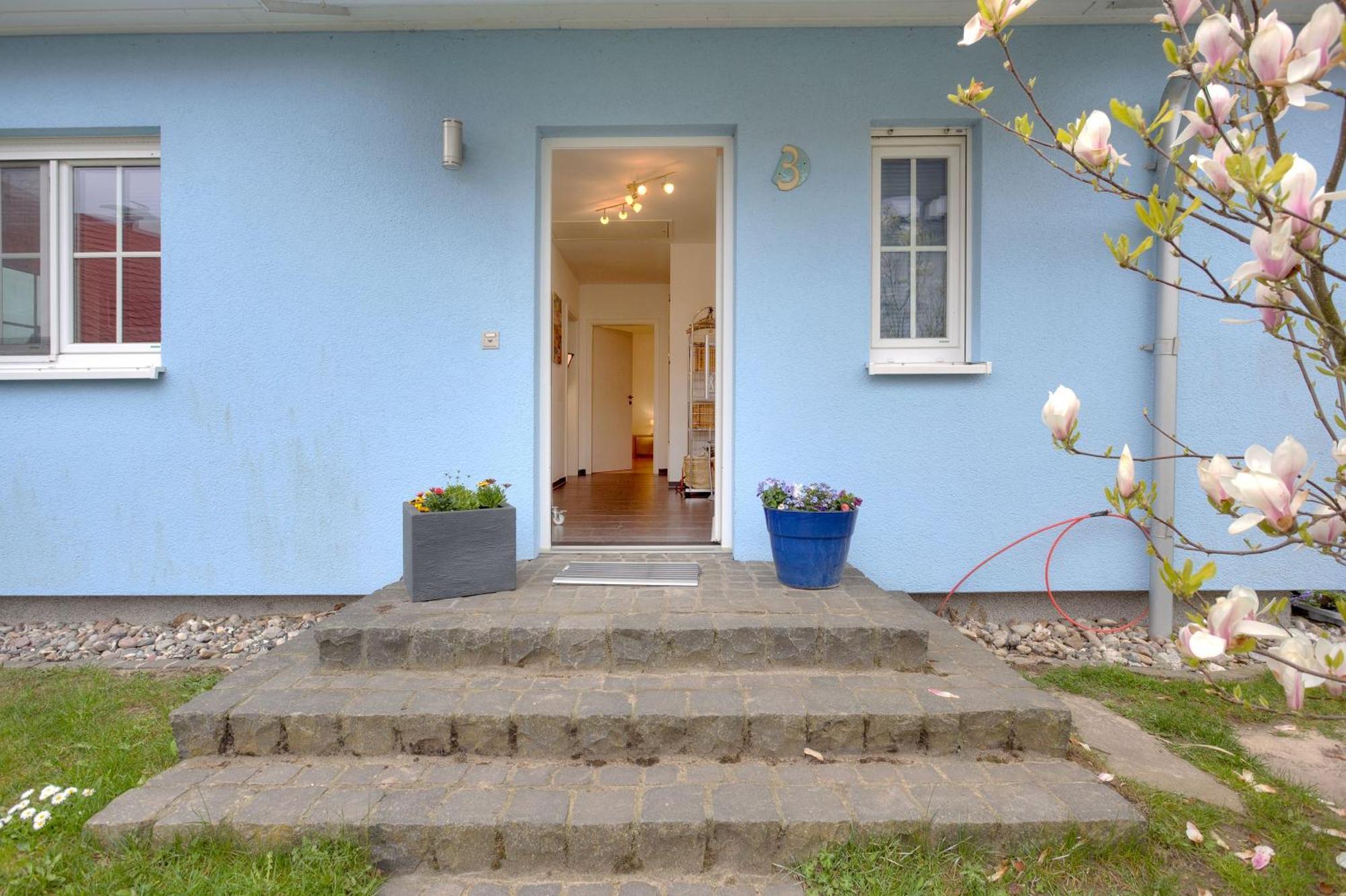 Fh Das Blaue Haus Am Peenestrom Peenemunde Bagian luar foto