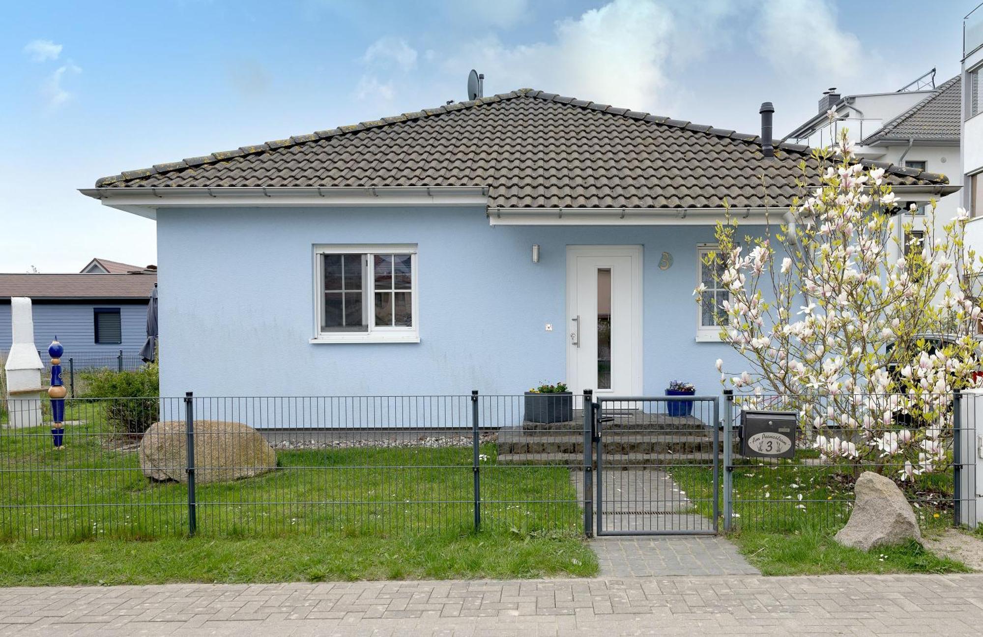 Fh Das Blaue Haus Am Peenestrom Peenemunde Bagian luar foto