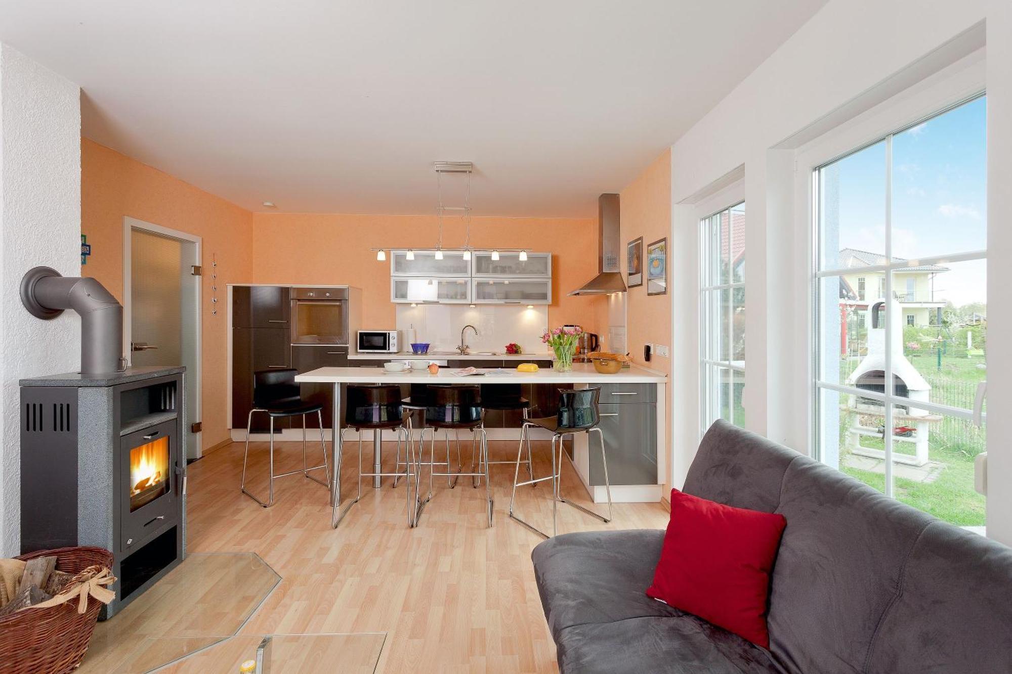Fh Das Blaue Haus Am Peenestrom Peenemunde Bagian luar foto