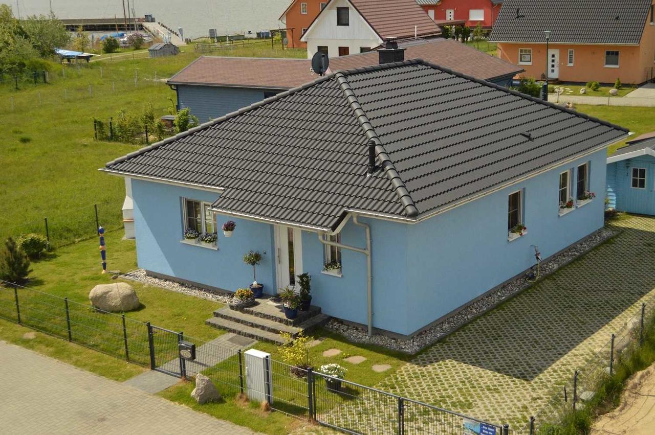 Fh Das Blaue Haus Am Peenestrom Peenemunde Bagian luar foto